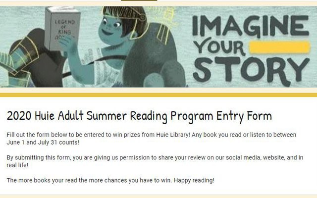 Huie Library Adult Summer Reading 2020